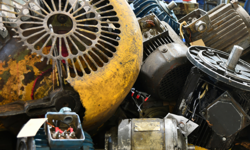 Old Machine Motor Scrap Dealer