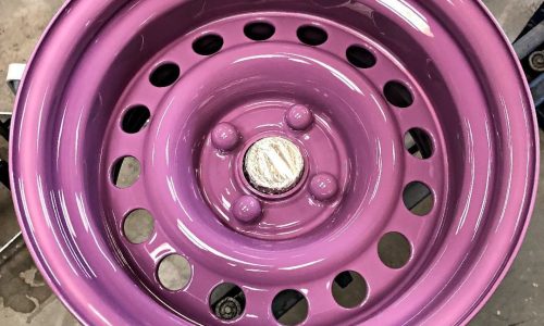 Painted Aluminium Wheels